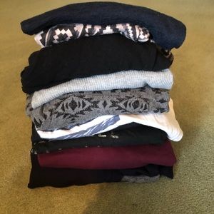 Sweaters. Long sleeves